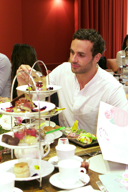 Champneys Afternoon Tea Launch James Dunmore