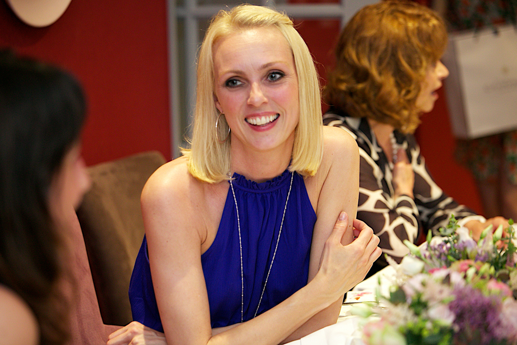 Champneys Afternoon Tea Launch Camilla Dallerup