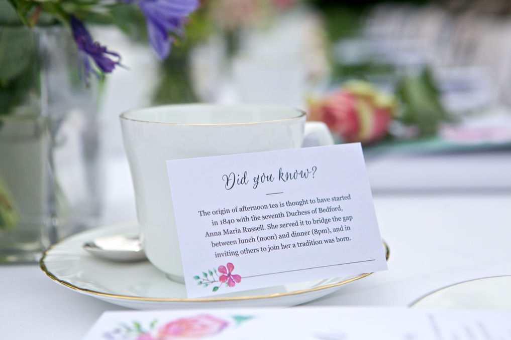 Champneys Afternoon Tea Launch Afternoon Tea History Rebecca Fennell Photography