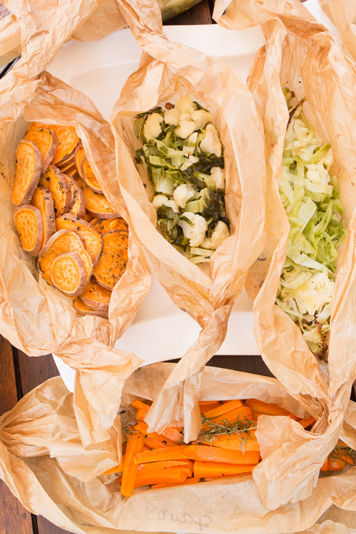 vegetable parcels